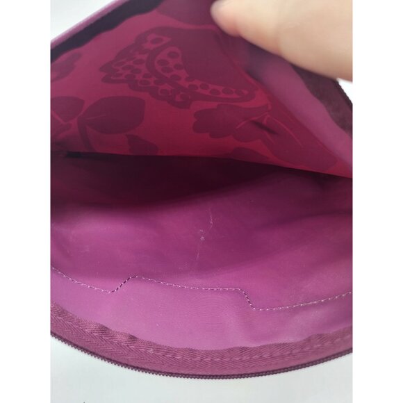 Estee Lauder Makeup/Cosmetic/Travel Pouches Purple x2 - Picture 8 of 9